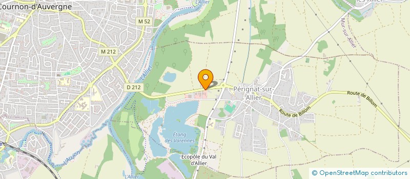 localisation de l'entreprise SYJOVIC  PERIGNAT-SUR-ALLIER