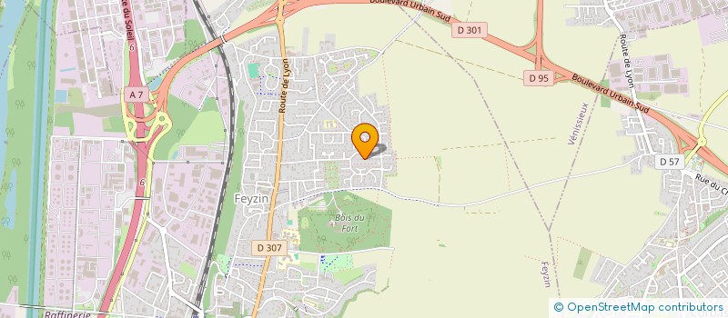 localisation de l'entreprise SYKALOUET  FEYZIN