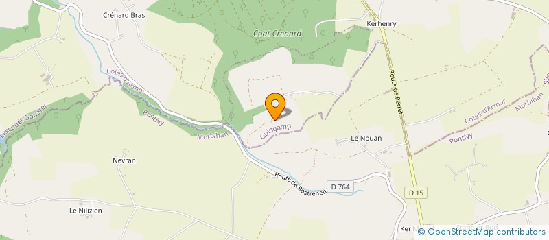 localisation de l'entreprise SYKE LIVES IN HOPE  BON REPOS SUR BLAVET