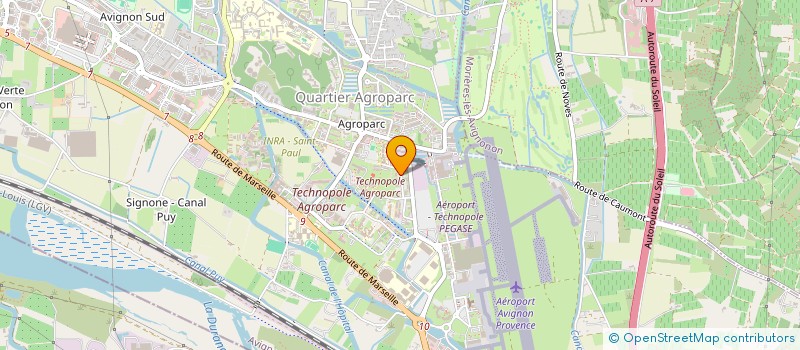 localisation de l'entreprise SYKSO  AVIGNON