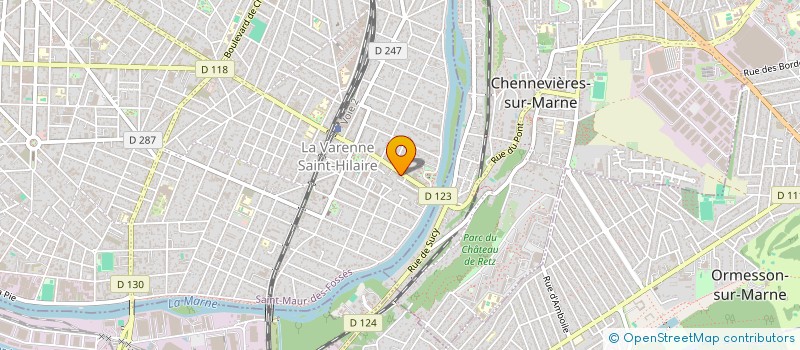 localisation de l'entreprise SYL 1 à SAINT-MAUR-DES-FOSSES