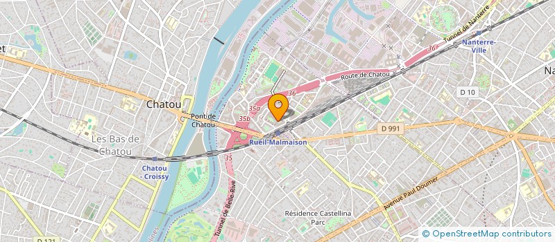 localisation de l'entreprise SYL à RUEIL-MALMAISON
