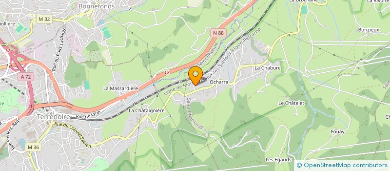 localisation de l'entreprise SYL  SAINT-CHAMOND