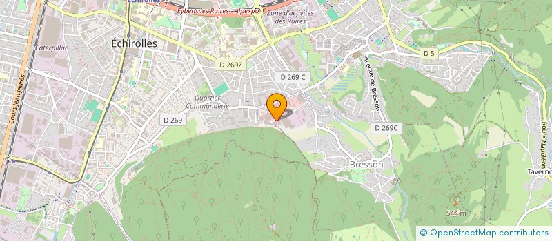 localisation de l'entreprise SYL à BRESSON