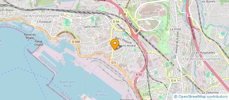 localisation de l'entreprise SYL à MARSEILLE