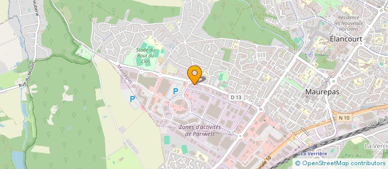 localisation de l'entreprise SYL CONDUITE  MAUREPAS