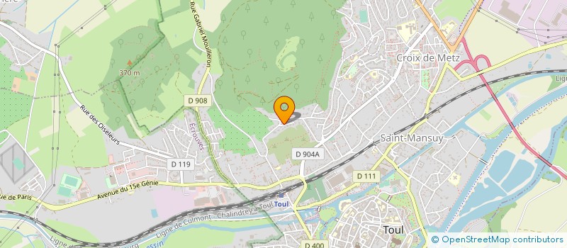 localisation de l'entreprise SYL CONSTRUCTION  TOUL