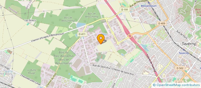 localisation de l'entreprise SYL DEVELOPPEMENT à TAVERNY