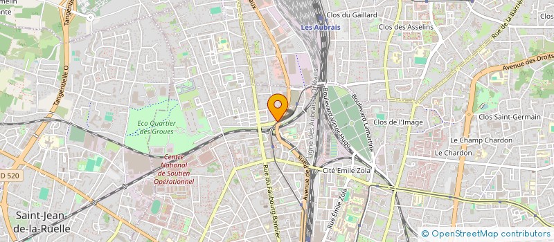 localisation de l'entreprise SYL EXPRESS à ORLEANS