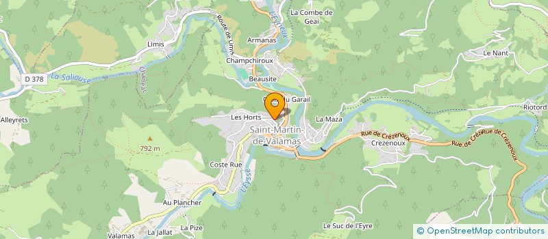 localisation de l'entreprise SYL-VENSTER  LA ROCHETTE