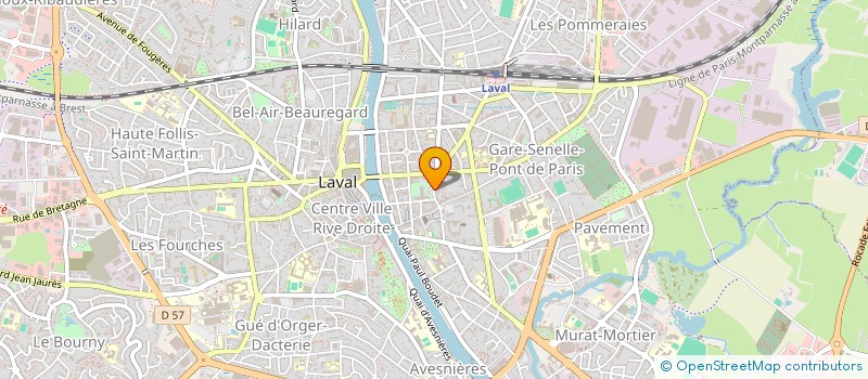 localisation de l'entreprise SYL VIDEO à LAVAL