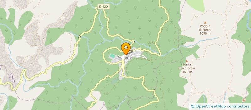 localisation de l'entreprise SYL'VIN  AULLENE