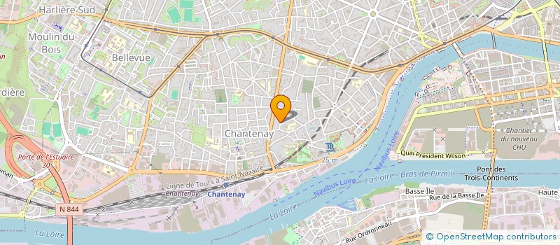 localisation de l'entreprise SYLA à NANTES