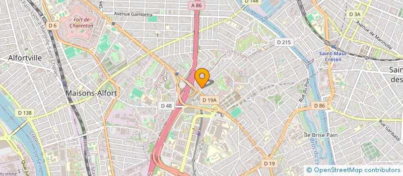 localisation de l'entreprise SYLA ENGINEERING  CRETEIL