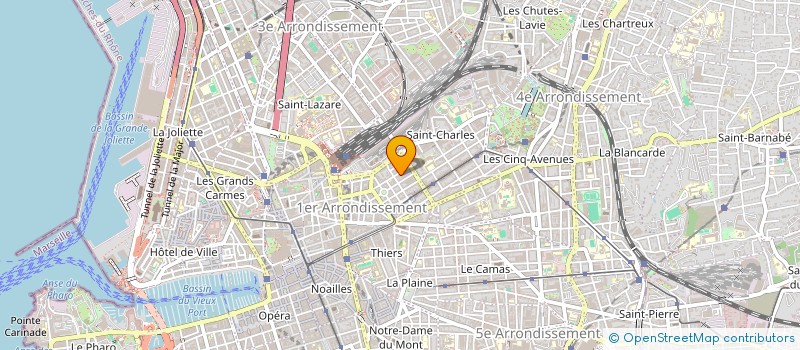 localisation de l'entreprise SYLAB à MARSEILLE