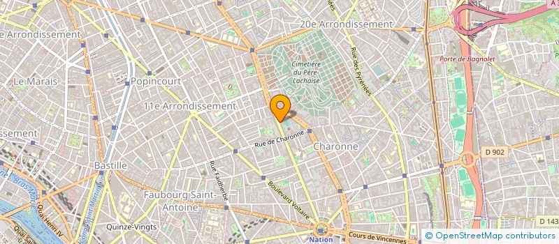 localisation de l'entreprise SYLAB TECH  PARIS