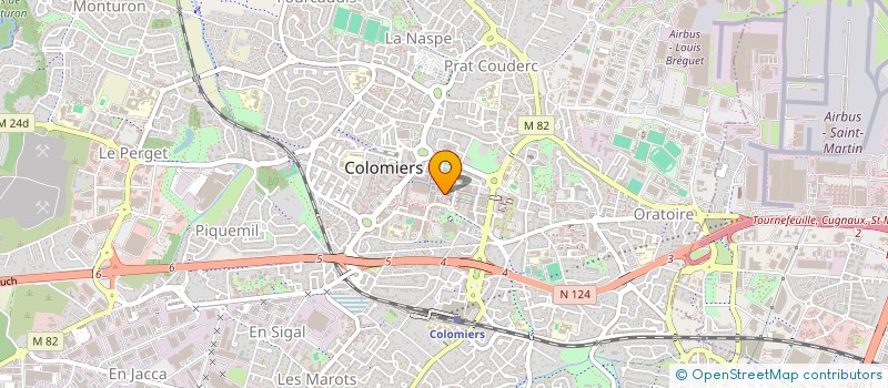 localisation de l'entreprise SYLAL à COLOMIERS