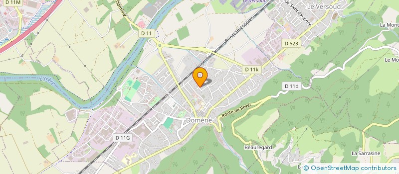 localisation de l'entreprise SYLALIF  DOMENE