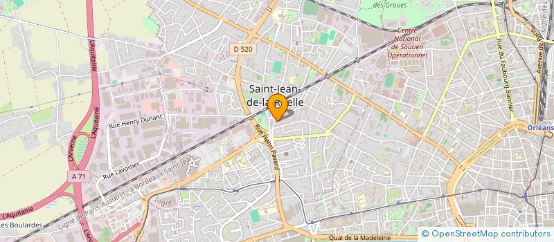 localisation de l'entreprise SYLAM  SAINT-JEAN-DE-LA-RUELLE