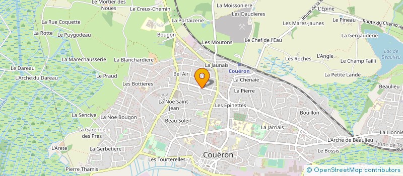localisation de l'entreprise SYLAMEL à COUERON
