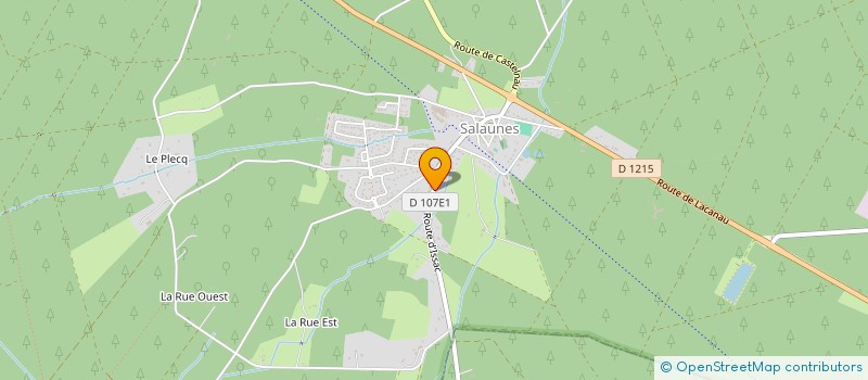 localisation de l'entreprise SYLANCA  SALAUNES