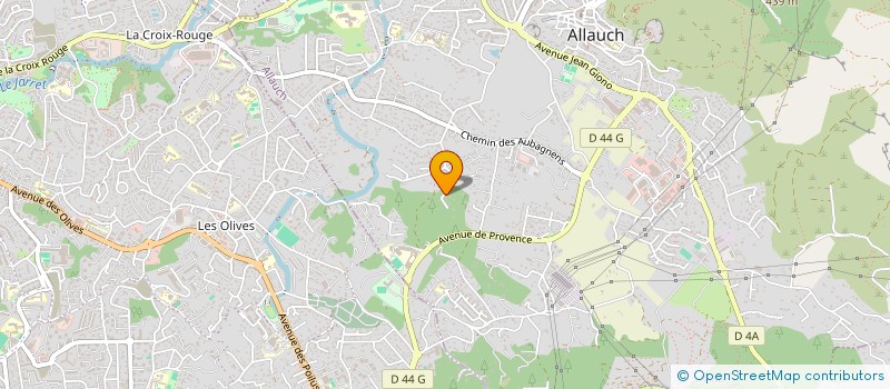 localisation de l'entreprise SYLAND  ALLAUCH