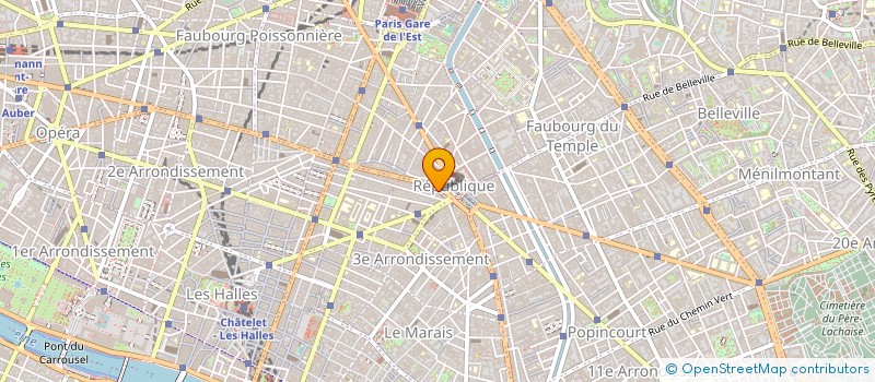 localisation de l'entreprise SYLAS TRAVAIL TEMPORAIRE à PARIS