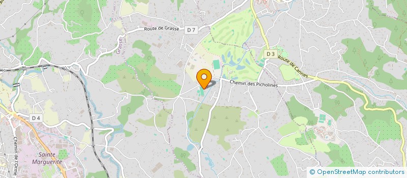 localisation de l'entreprise SYLASO  CHATEAUNEUF-GRASSE