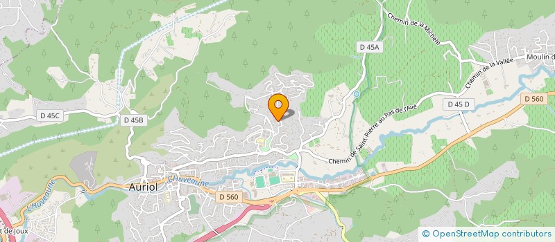 localisation de l'entreprise SYLAT à AURIOL