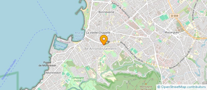 localisation de l'entreprise SYLAUR à MARSEILLE