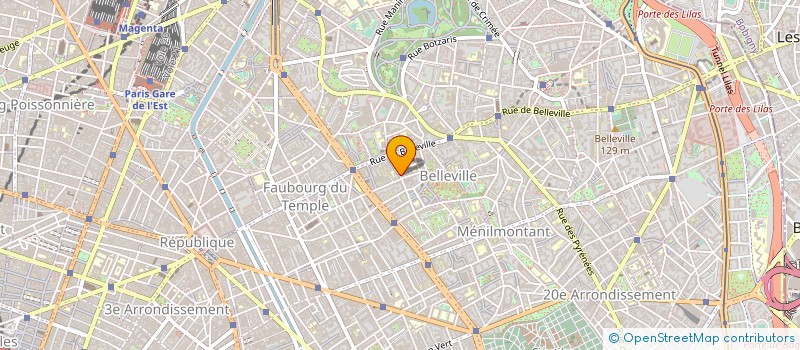 localisation de l'entreprise SYLAV  PARIS