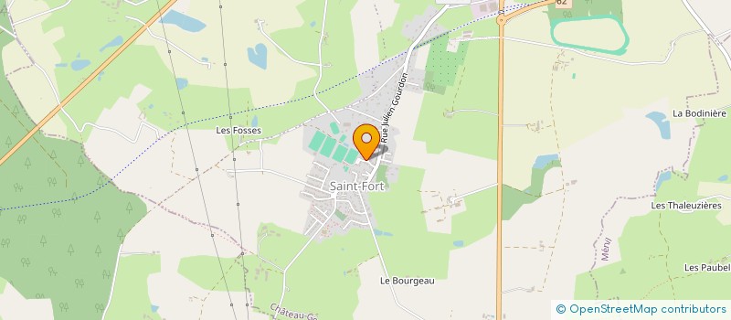 localisation de l'entreprise SYLAX  PREE-D'ANJOU