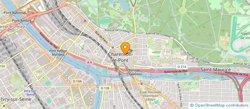 localisation de l'entreprise SYLBEN  CHARENTON-LE-PONT