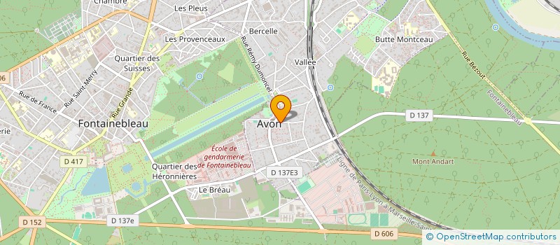 localisation de l'entreprise SYLCAST  AVON