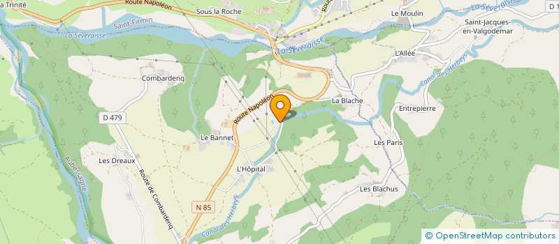 localisation de l'entreprise SYLCAT  AUBESSAGNE