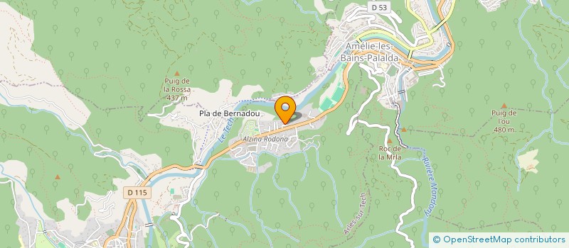 localisation de l'entreprise SYLCHRIS 2011  ARLES-SUR-TECH