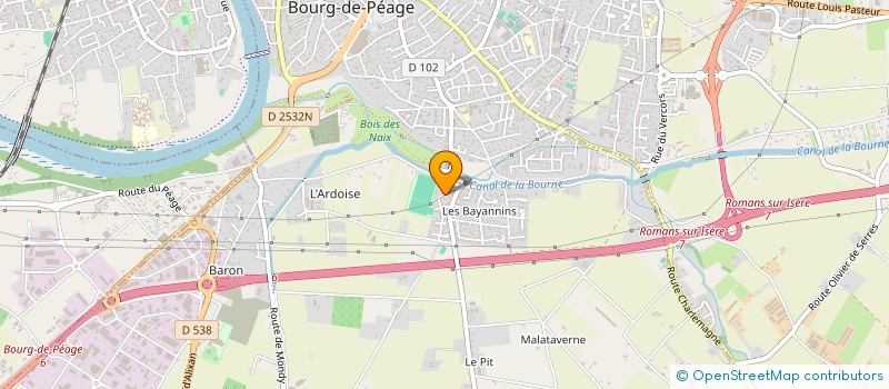 localisation de l'entreprise SYLCHRIS  CHATUZANGE-LE-GOUBET