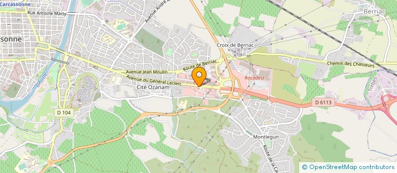 localisation de l'entreprise SYLCHRIS GRILL à CARCASSONNE