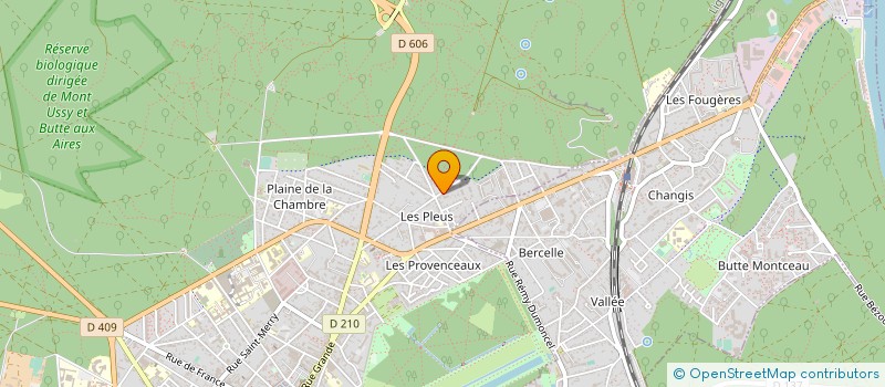 localisation de l'entreprise SYLCO à FONTAINEBLEAU