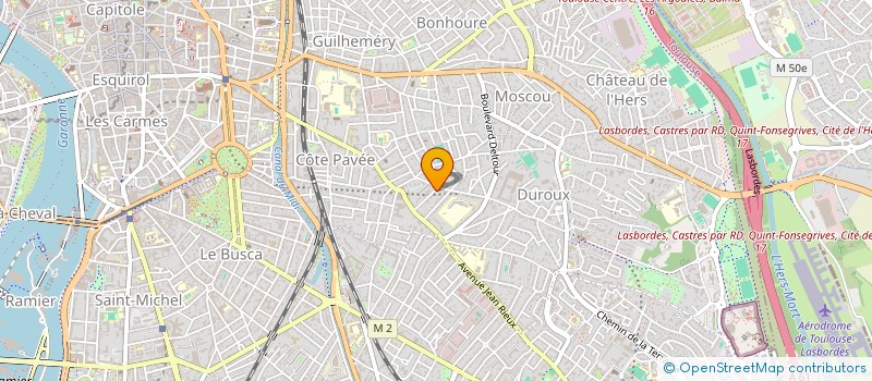 localisation de l'entreprise SYLCO à TOULOUSE