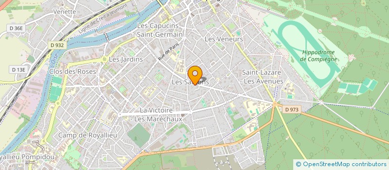 localisation de l'entreprise SYLDA  COMPIEGNE