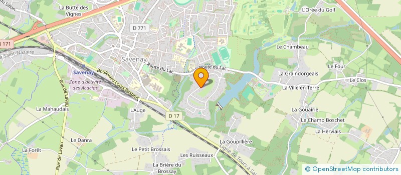 localisation de l'entreprise SYLDAM  SAVENAY