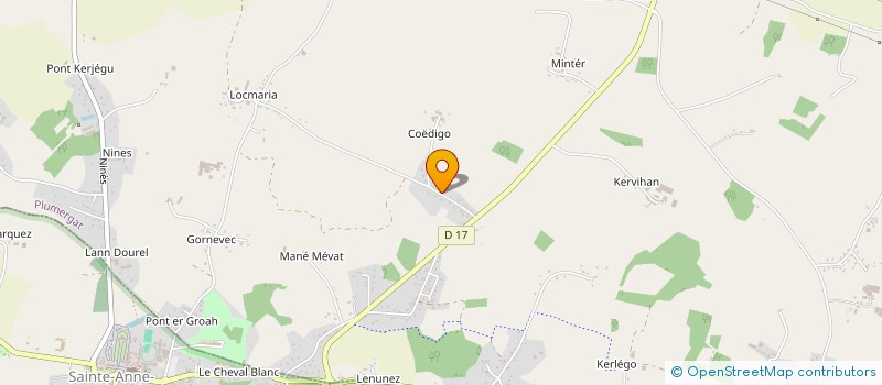 localisation de l'entreprise SYLDAMI à PLUMERGAT