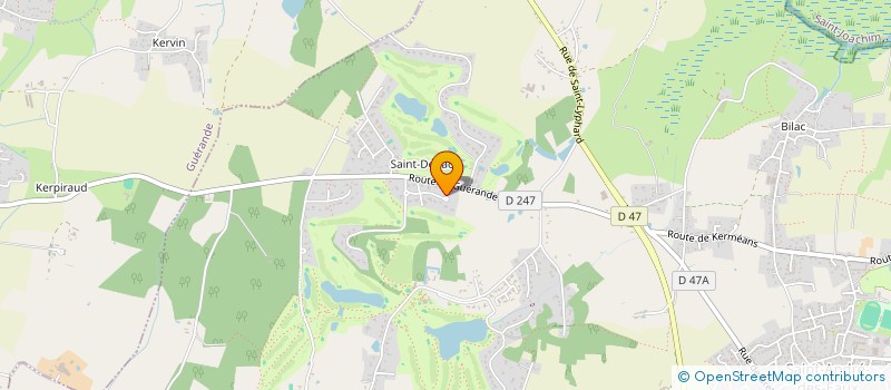 localisation de l'entreprise SYLDAVI  SAINT-ANDRE-DES-EAUX