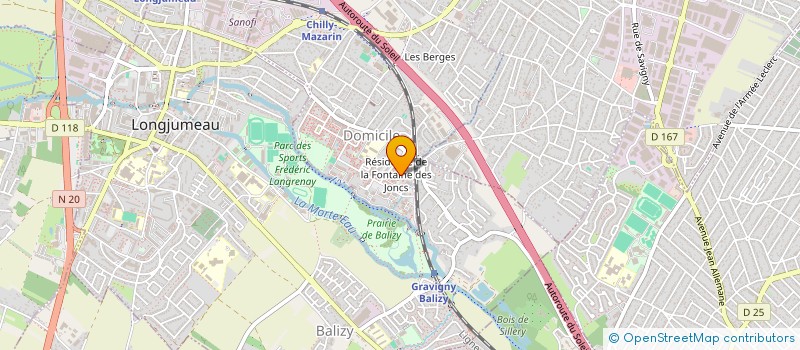 localisation de l'entreprise SYLDECOR  CHILLY-MAZARIN