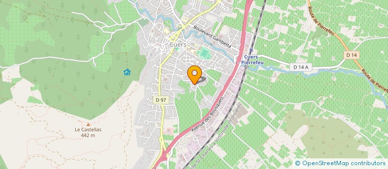 localisation de l'entreprise SYLDEE  CUERS