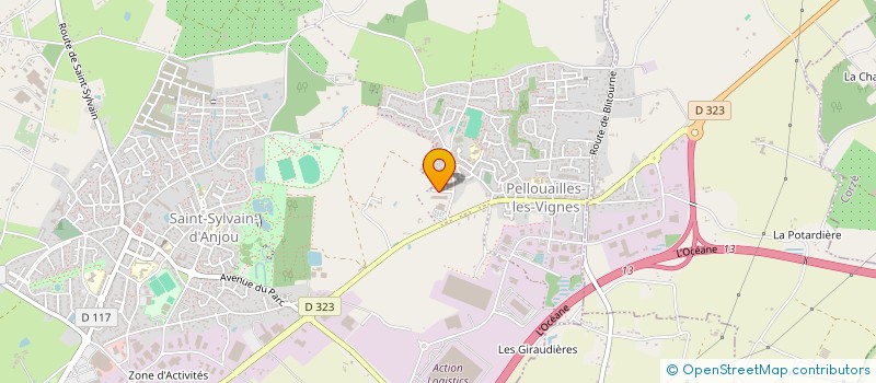 localisation de l'entreprise SYLDIS à VERRIERES-EN-ANJOU