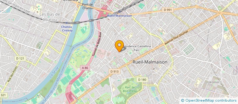 localisation de l'entreprise SYLEIS à RUEIL-MALMAISON