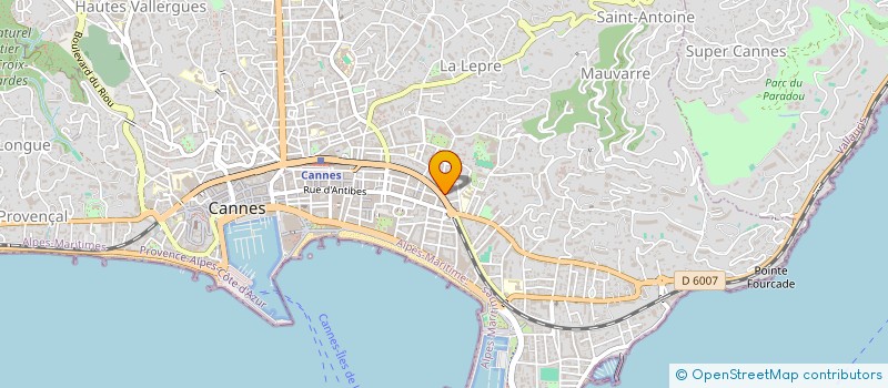 localisation de l'entreprise SYLEME à CANNES