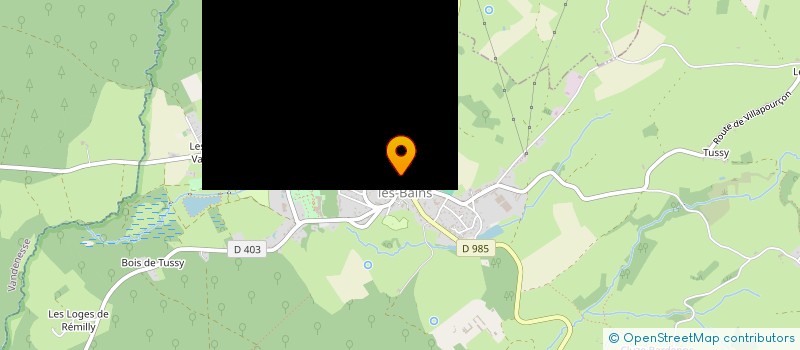 localisation de l'entreprise SYLETXAV  SAINT-HONORE-LES-BAINS